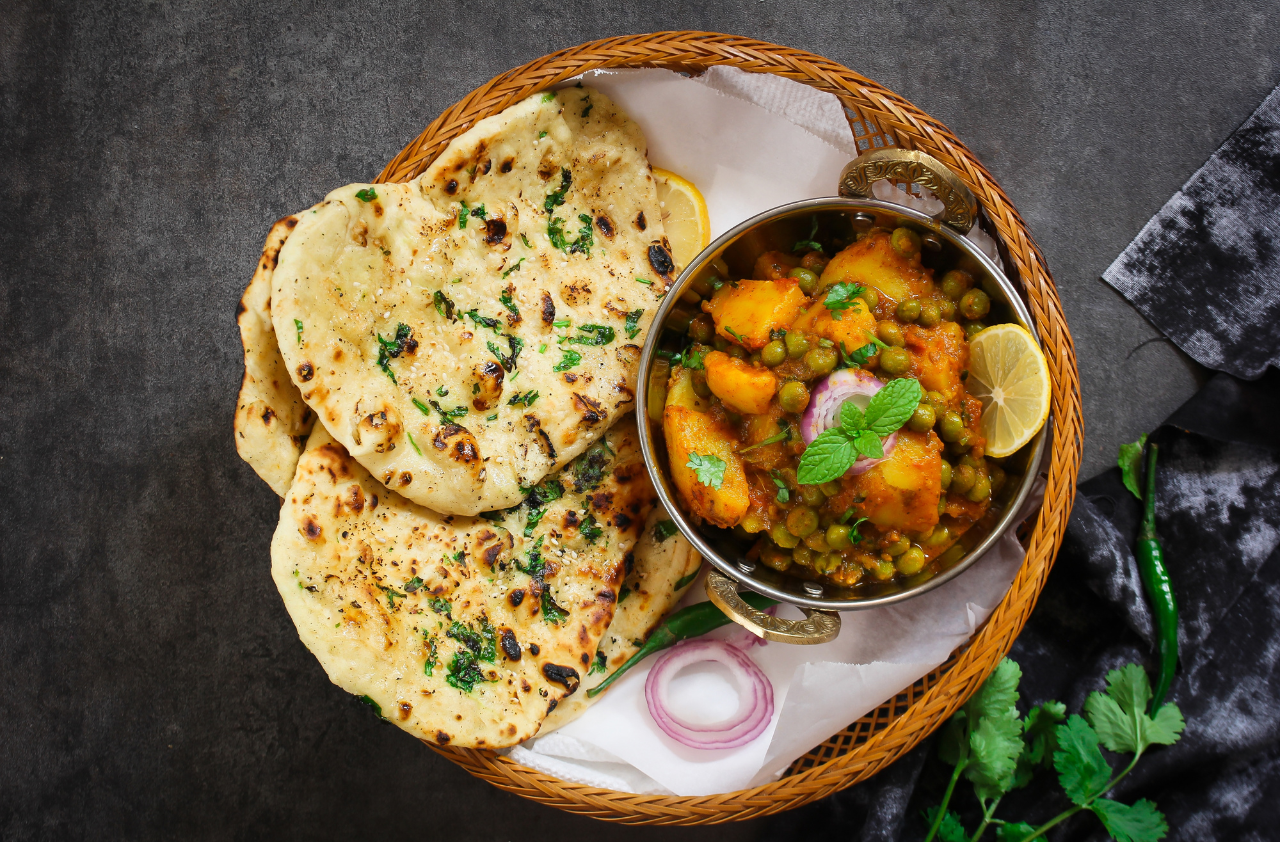 Amritsari Kulcha with Channa