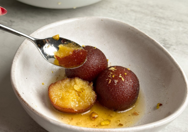 Hot Gulab Jamun
