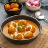 Malai Kofta With Garlic Naan
